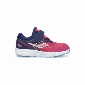 Saucony Cohesion 14 A/C Jr. Sneaker Lasten Juoksukengät Pinkki Laivastonsininen | Suomi S39528-R15