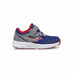 Saucony Cohesion 14 A/C Jr. Sneaker Lasten Juoksukengät Laivastonsininen Punainen | Suomi S86017-T34