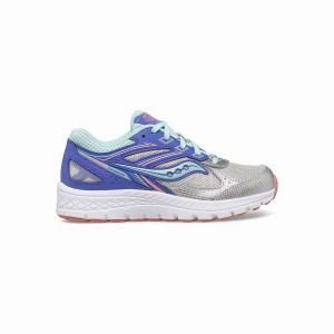 Saucony Cohesion 14 Pitsi Sneaker Lasten Juoksukengät Hopea | Suomi S31049-L34