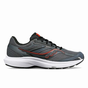 Saucony Cohesion 17 Leveät Miesten Juoksukengät Harmaat Mustat | Suomi S25149-J45