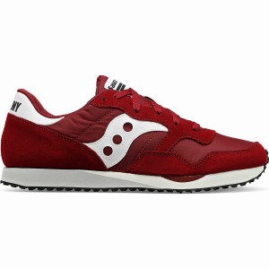 Saucony DXN Trainer Miesten Tennarit Viininpunainen Valkoinen | Suomi S89163-X51