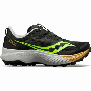 Saucony Endorphin Edge Miesten Juoksukengät Umbra / Slime | Suomi S23059-H63