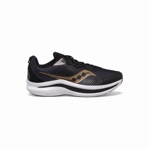 Saucony Endorphin KDZ Sneaker Lasten Juoksukengät Mustat Kultaiset | Suomi S36804-B89