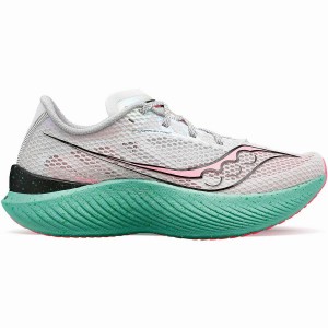 Saucony Endorphin Pro 3 Naisten Juoksukengät Valkoinen Pinkki | Suomi S69385-Z90