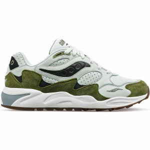 Saucony Grid Shadow 2 Miesten Tennarit Vihreä Vihreä | Suomi S58064-P36