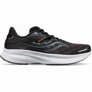 Saucony Guide 16 Leveät Miesten Juoksukengät Mustat Valkoinen | Suomi S90367-F10