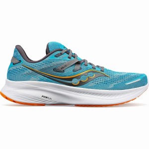 Saucony Guide 16 Leveät Miesten Juoksukengät Sininen | Suomi S21948-G29