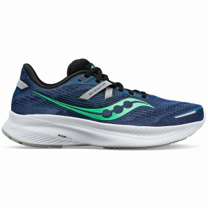 Saucony Guide 16 Leveät Miesten Juoksukengät Laivastonsininen Turkoosi | Suomi S10857-H94