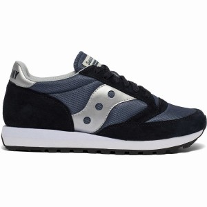 Saucony Jazz 81 Miesten Tennarit Laivastonsininen Hopea | Suomi S02768-F37