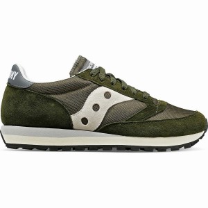 Saucony Jazz 81 Miesten Tennarit Oliivinvihreä Harmaat | Suomi S45321-T24