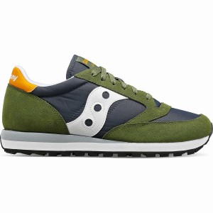 Saucony Jazz Original Miesten Tennarit Vihreä Laivastonsininen | Suomi S40395-B27