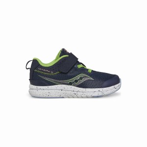 Saucony Kinvara 14 A/C Jr. Sneaker Lasten Juoksukengät Laivastonsininen Vihreä | Suomi S15729-N35