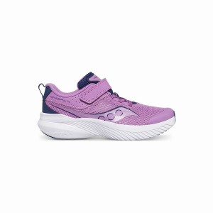 Saucony Kinvara 14 A/C Sneaker Lasten Juoksukengät Violetit Indigo | Suomi S62394-W69