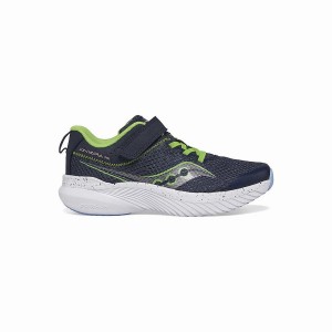 Saucony Kinvara 14 A/C Sneaker Lasten Juoksukengät Laivastonsininen Vihreä | Suomi S51327-Y98