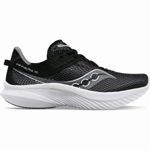 Saucony Kinvara 14 Leveät Miesten Juoksukengät Mustat Valkoinen | Suomi S47108-M05