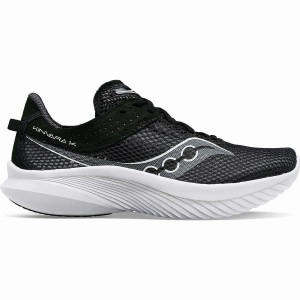 Saucony Kinvara 14 Leveät Naisten Juoksukengät Mustat Valkoinen | Suomi S71835-N70