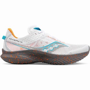 Saucony Kinvara 14 Miesten Juoksukengät Valkoinen Harmaat | Suomi S53498-E05