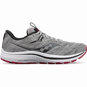 Saucony Omni 21 Leveät Miesten Juoksukengät Harmaat Tummanpunainen | Suomi S04687-R13