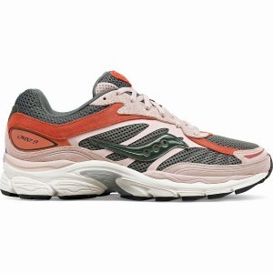 Saucony ProGrid Omni 9 Premium Miesten Tennarit Khaki Pinkki Vihreä | Suomi S81935-K75