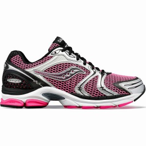 Saucony ProGrid Triumph 4 Miesten Tennarit Pinkki Hopea | Suomi S87921-B28