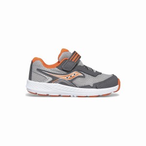 Saucony Ride 10 Jr. Sneaker Lasten Juoksukengät Harmaat Oranssi | Suomi S25380-M63