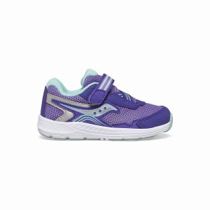 Saucony Ride 10 Jr. Sneaker Lasten Juoksukengät Violetit | Suomi S56921-S13