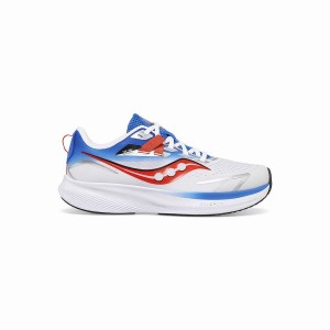 Saucony Ride 15 Sneaker Lasten Juoksukengät Harmaat Sininen Punainen | Suomi S61452-X46