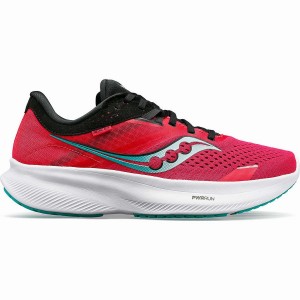 Saucony Ride 16 Naisten Juoksukengät Pinkki Mustat | Suomi S50961-N91