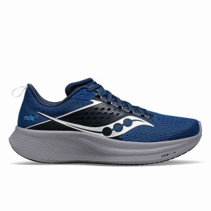 Saucony Ride 17 Leveät Miesten Juoksukengät Hopea | Suomi S62108-R92