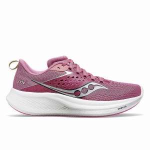 Saucony Ride 17 Naisten Juoksukengät Violetit Hopea | Suomi S15607-R56