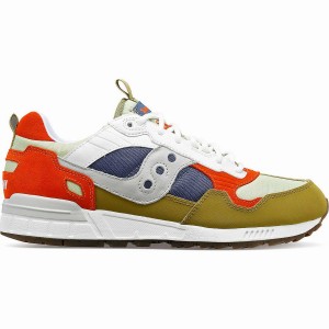 Saucony Shadow 5000 Ulkoilu Miesten Tennarit Oliivinvihreä Harmaat Oranssi | Suomi S89735-D10