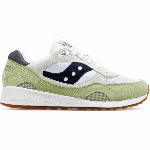 Saucony Shadow 6000 Miesten Tennarit Valkoinen Minttu Laivastonsininen | Suomi S95671-T81