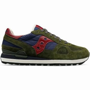 Saucony Shadow Original Premium Miesten Tennarit Oliivinvihreä Laivastonsininen | Suomi S29486-A67