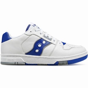 Saucony Spot-Bilt™ Sonic Low Miesten Tennarit Valkoinen Kuninkaallinen Sininen | Suomi S29460-U89