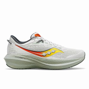 Saucony Triumph 21 Miesten Juoksukengät Harmaat Khaki | Suomi S45273-D01