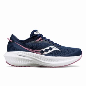 Saucony Triumph 21 Naisten Juoksukengät Laivastonsininen Violetit | Suomi S15907-Z13