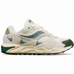 Saucony x Colour Plus Grid Shadow 2 Miesten Tennarit Beige Vihreä | Suomi S76924-Y26