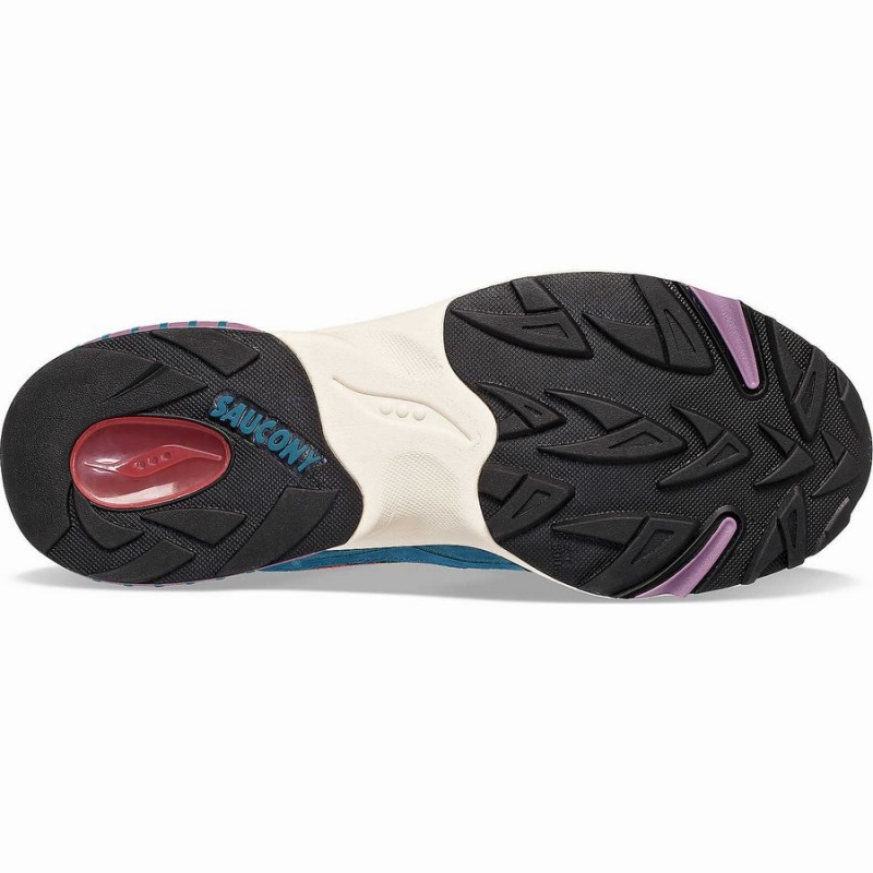 Saucony 3D Grid Hurricane Midnight Swimming Miesten Tennarit Vihreä Mustat | Suomi S96418-Y83