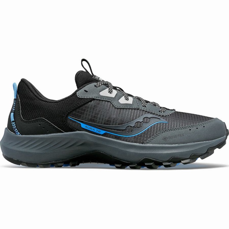 Saucony Aura TR GTX Miesten Juoksukengät Harmaat Mustat | Suomi S42975-N53