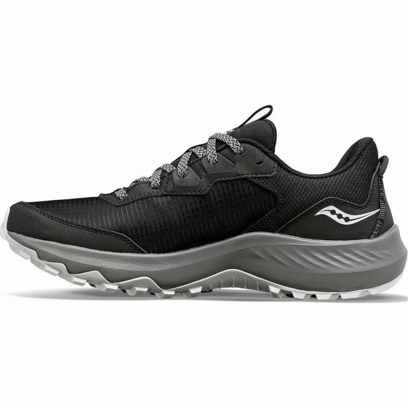 Saucony Aura TR Leveät Miesten Juoksukengät Mustat Harmaat | Suomi S28564-E64