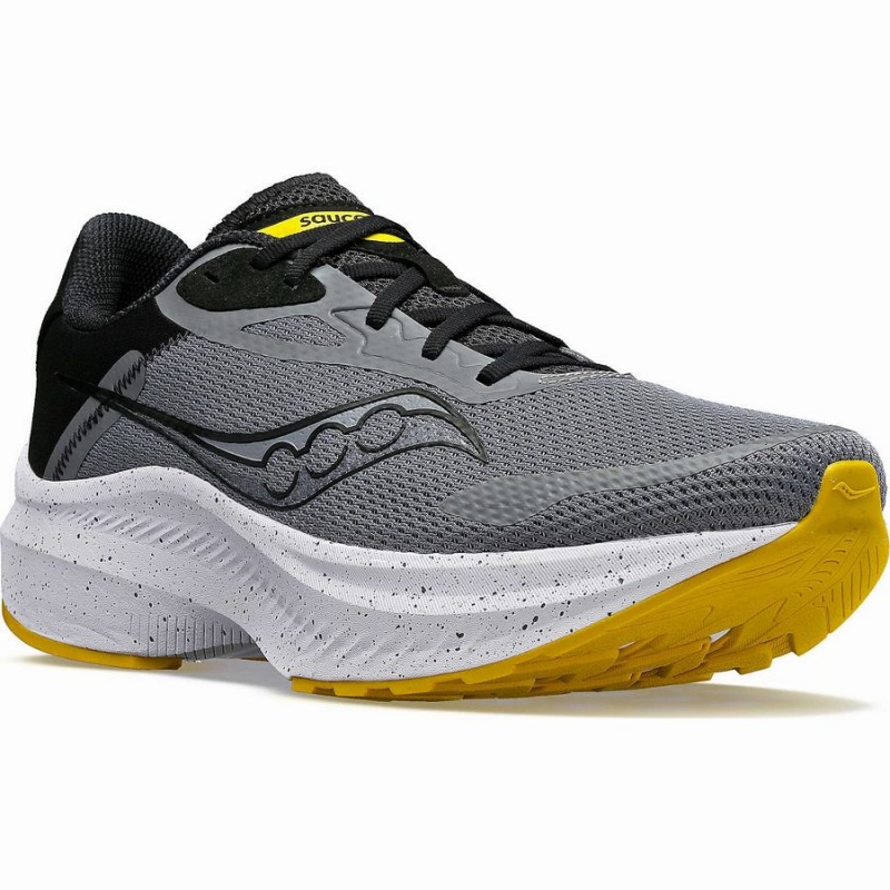 Saucony Axon 3 Miesten Juoksukengät Harmaat Keltainen | Suomi S85290-Q15