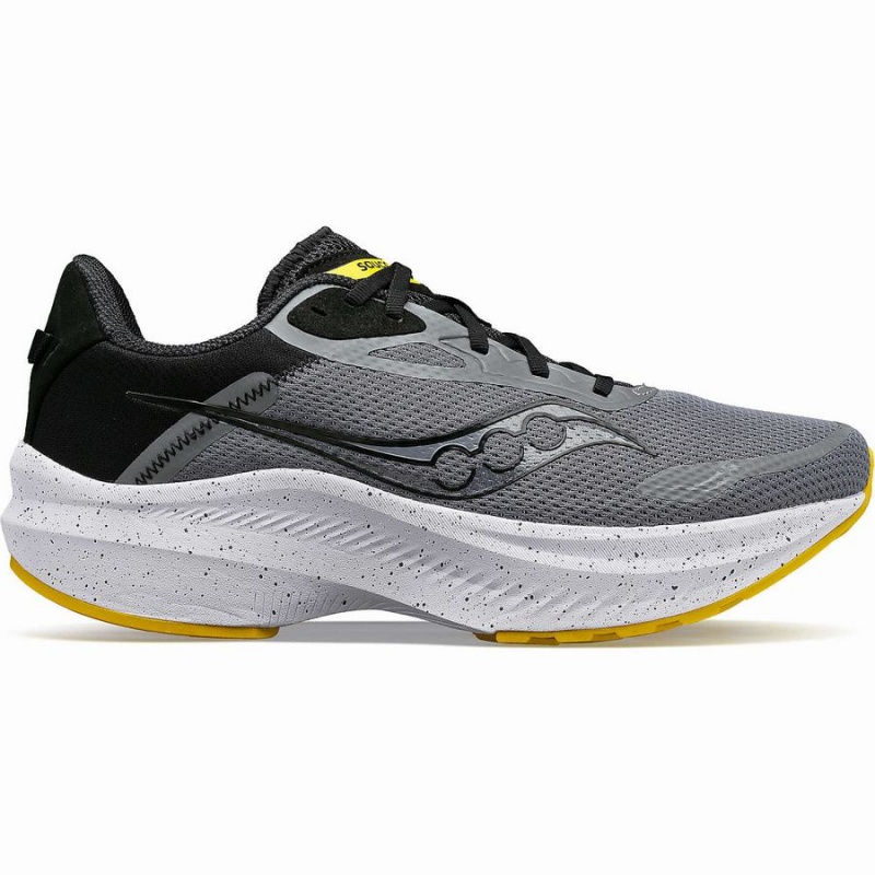 Saucony Axon 3 Miesten Juoksukengät Harmaat Keltainen | Suomi S85290-Q15