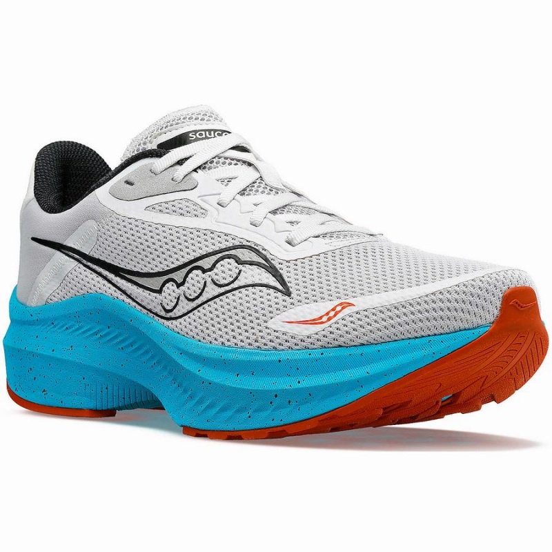 Saucony Axon 3 Miesten Juoksukengät Valkoinen Sininen | Suomi S04932-E42