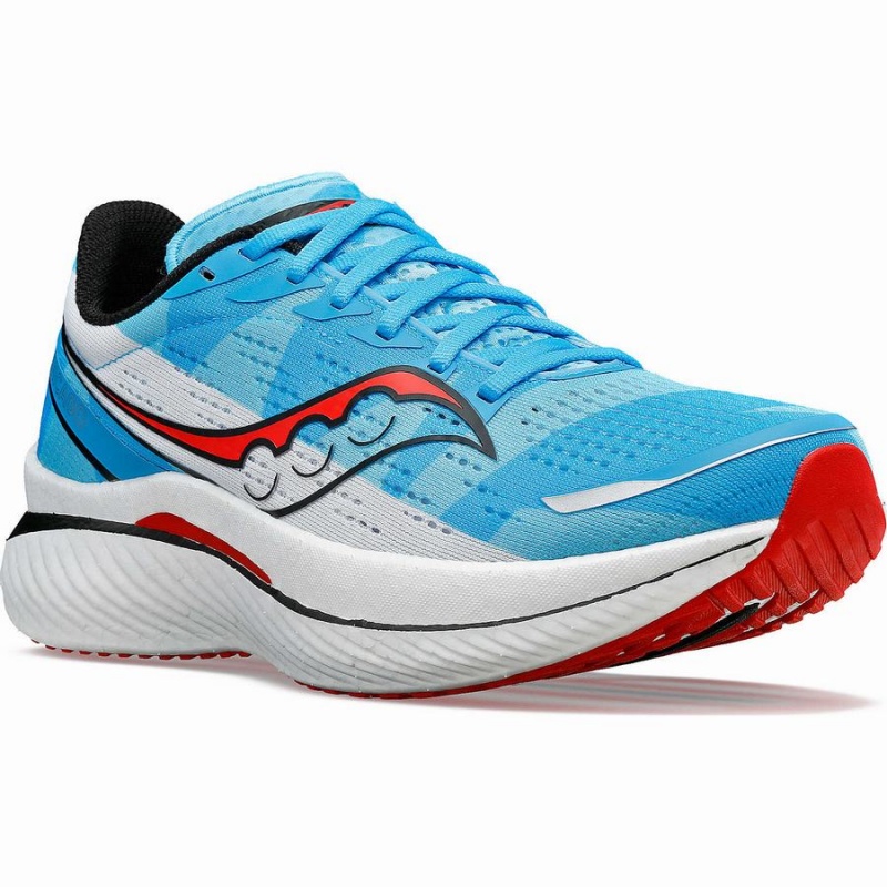 Saucony Chicago Endorphin Speed 3 Naisten Juoksukengät Sininen Valkoinen Punainen | Suomi S98145-Z06