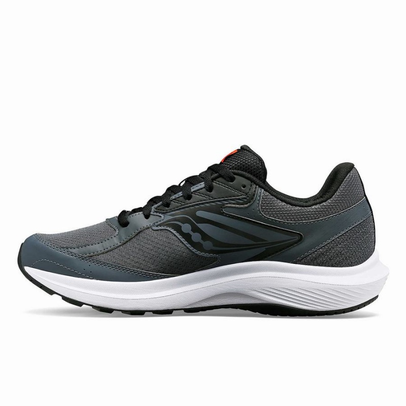 Saucony Cohesion 17 Leveät Miesten Juoksukengät Harmaat Mustat | Suomi S25149-J45