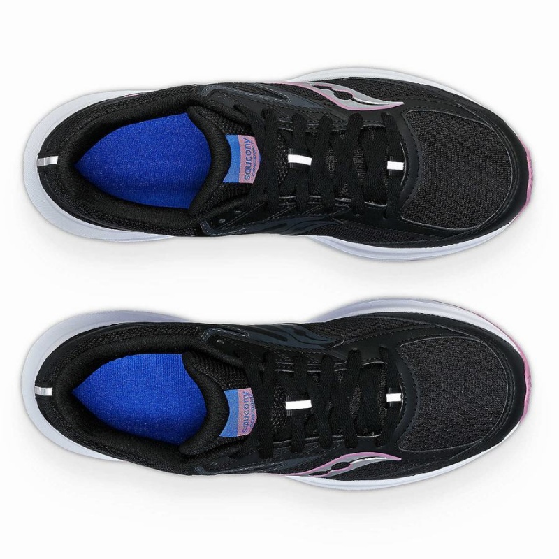 Saucony Cohesion 17 Leveät Naisten Juoksukengät Mustat Violetit | Suomi S63509-P79