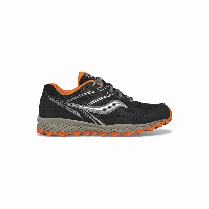 Saucony Cohesion TR14 Pitsi Sneaker Lasten Juoksukengät Mustat Oranssi | Suomi S95872-G72