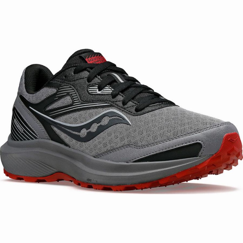 Saucony Cohesion TR16 Miesten Juoksukengät Harmaat Viininpunainen | Suomi S80647-Y81