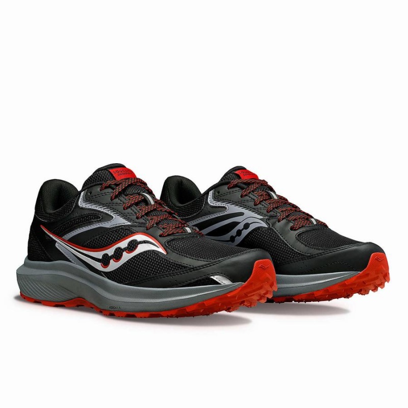 Saucony Cohesion TR17 Leveät Miesten Juoksukengät Mustat Oranssi | Suomi S50681-L58