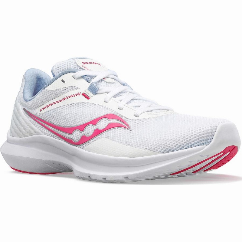 Saucony Convergence Naisten Juoksukengät Valkoinen Pinkki | Suomi S93065-D16